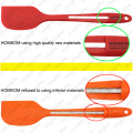 Heat Resistant Flexible FDA Colorful Baking Pastry Cake Tools Non stick butter Silicone Spatula 4pcs set